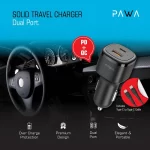 شارژر فندکی خودرو 48W پاوا