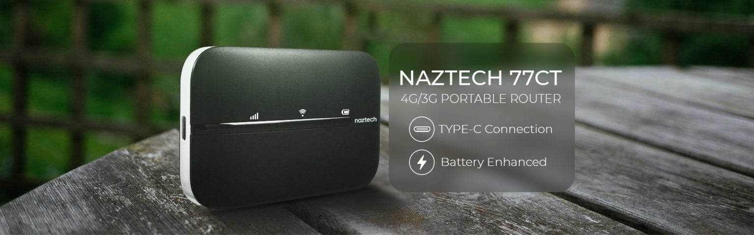 مودم همراه نزتک 4G LTE مدل NZT-77CT - مشکی