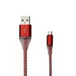 کابل تبدیل USB به microUSB مدل F-02 طول 0.9 متر