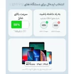 کابل تبدیل USB-C به لایتنینگ انکر