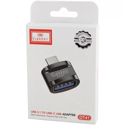 مبدل OTG USB.3 به USB-C ارلدام مدل ET-OT41 NEW PACK