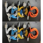 کابل تبدیل USB به USB-C اچ تی ام مدل 6A طول 1.2متر