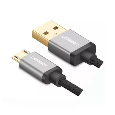 کابل تبدیل USB به MicroUSB یوگرین مدل US134 طول 0.25 متر