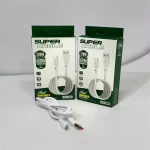 کابل تبدیل USB به USB-C سوپر مدل C6 طول 1 متر